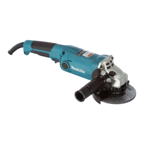 Makita GA5010Z Quick start guide