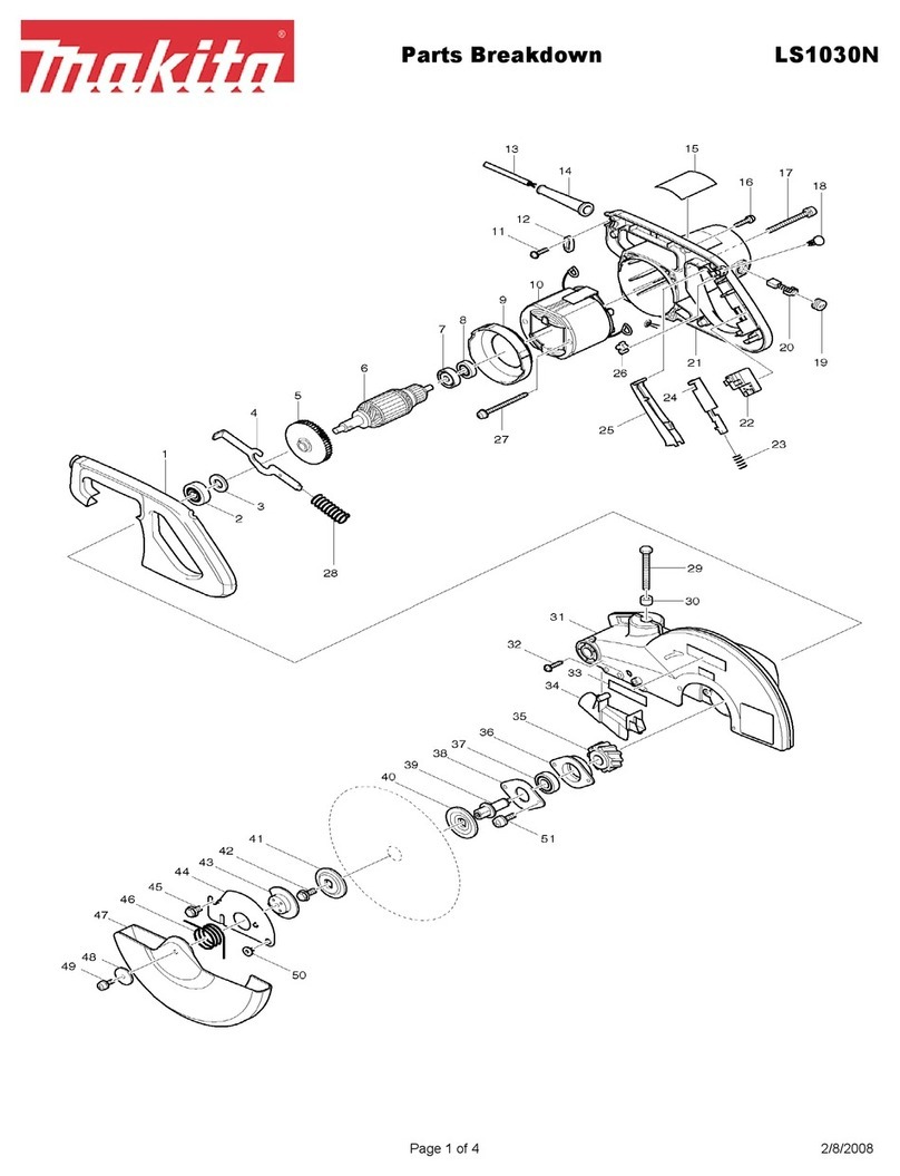 Makita LS1030N Quick start guide