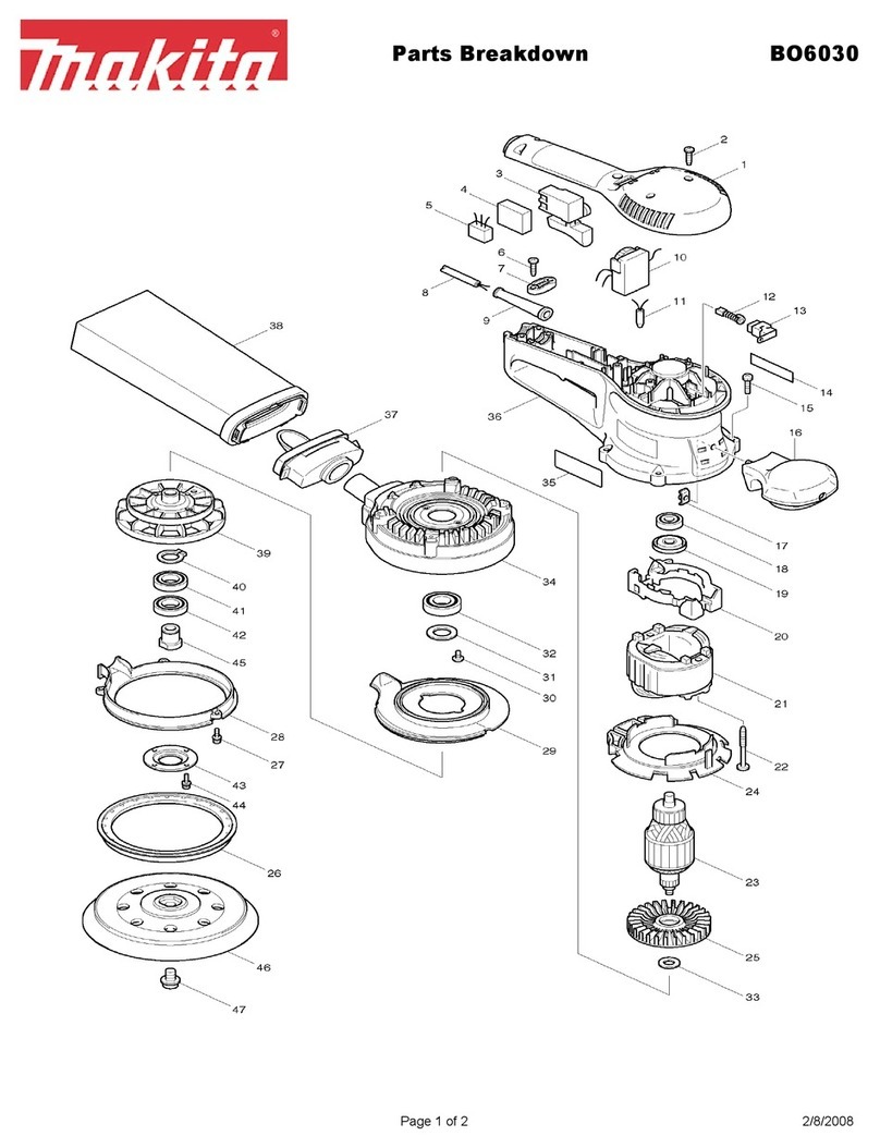 Makita BO6030 Quick start guide