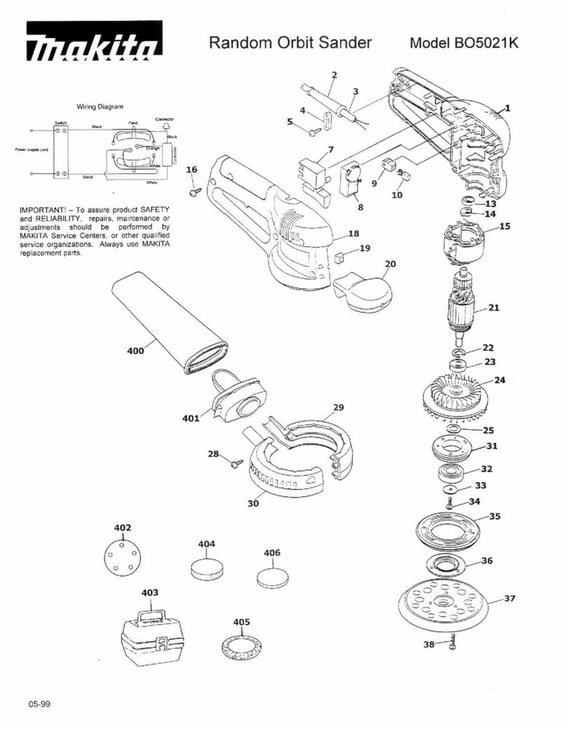 Makita BO5021K User manual Makita BO5021K User manual