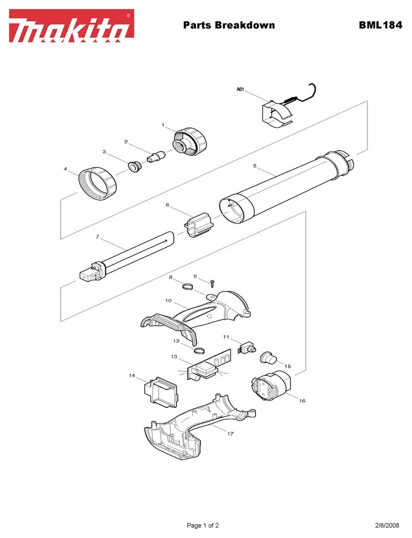 Makita BML184 Quick start guide