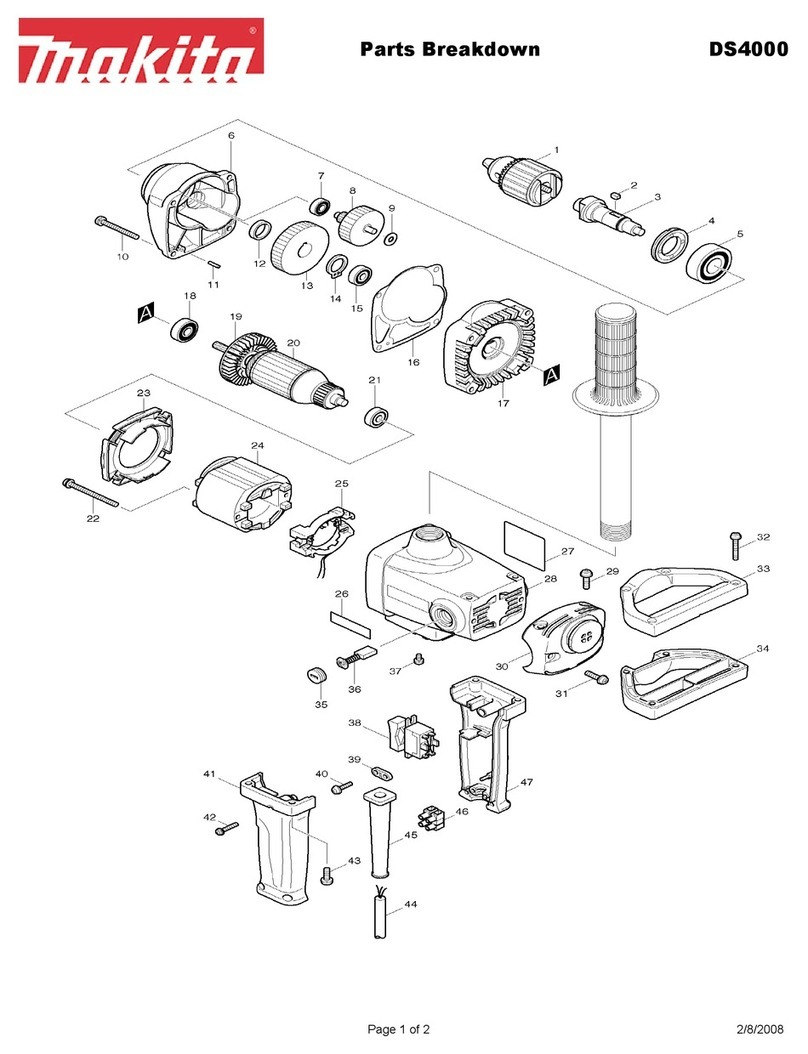 Makita DS4000 Quick start guide