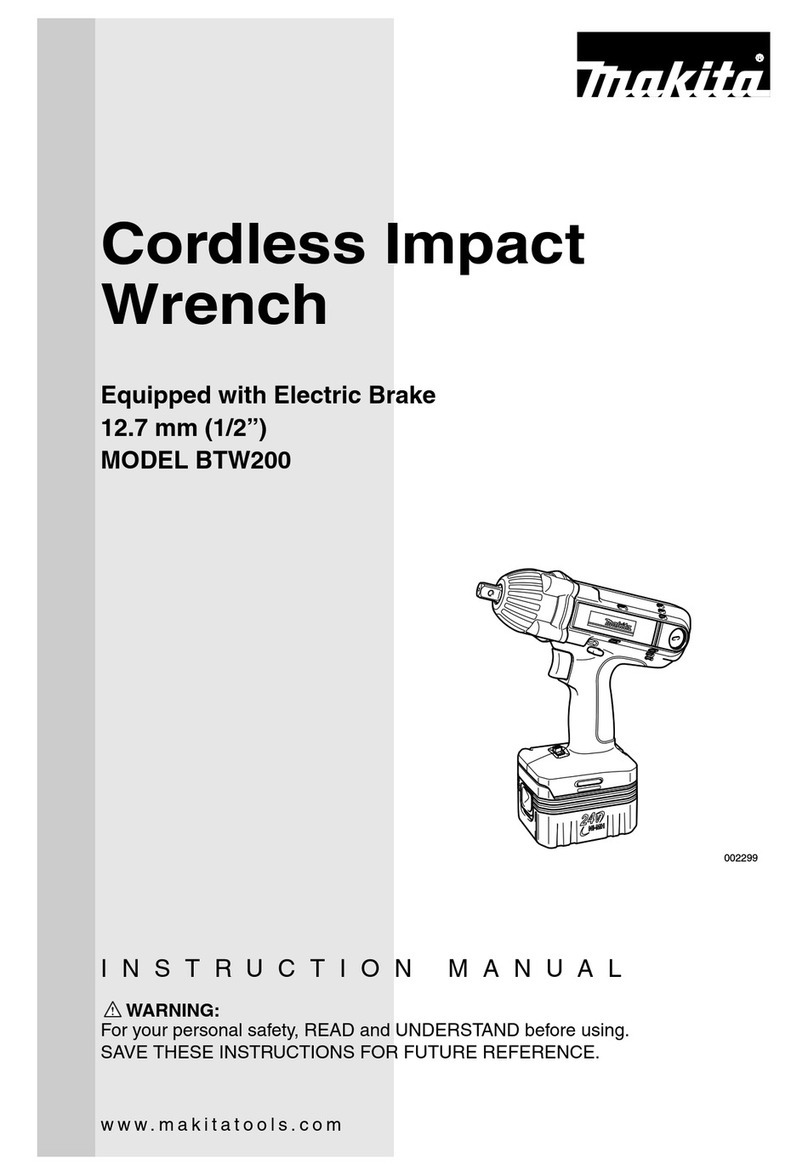 Makita BTW200 instruction manual