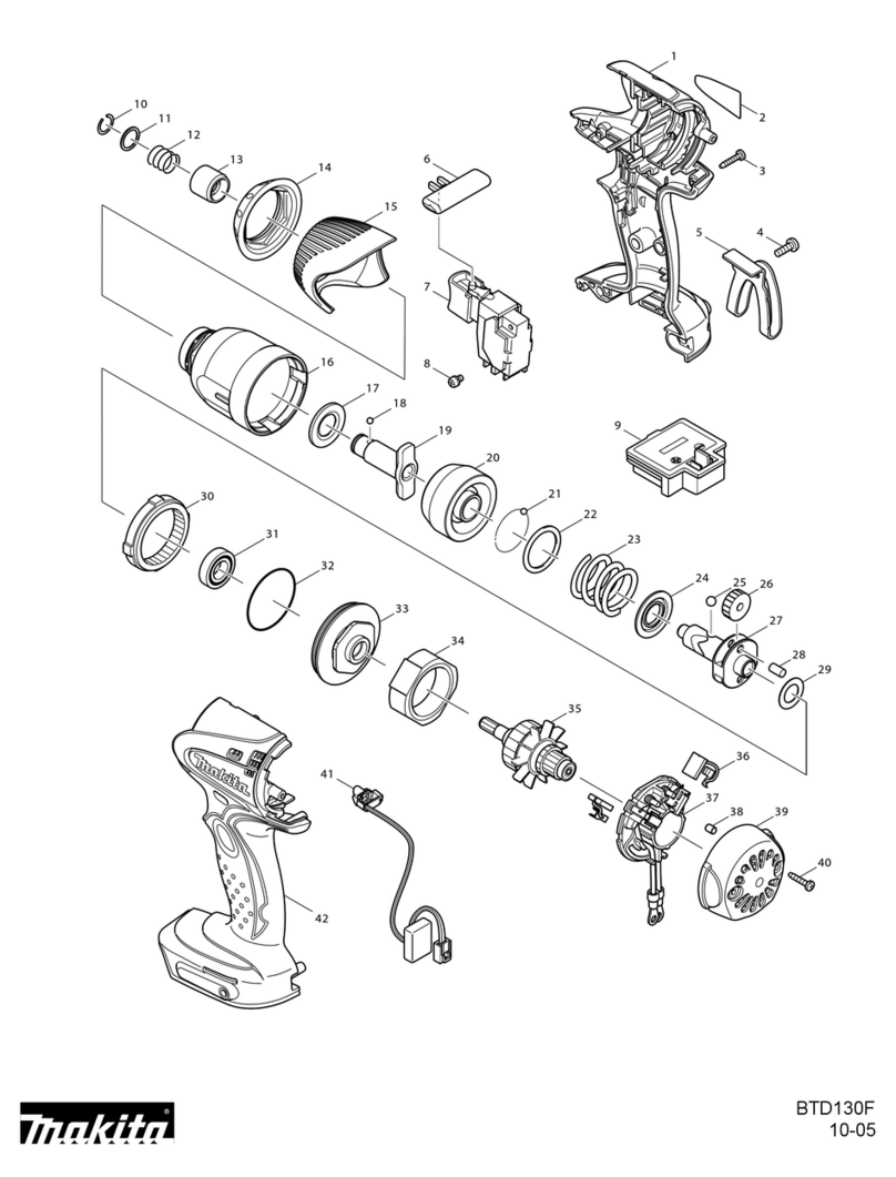 Makita BTD130F User manual