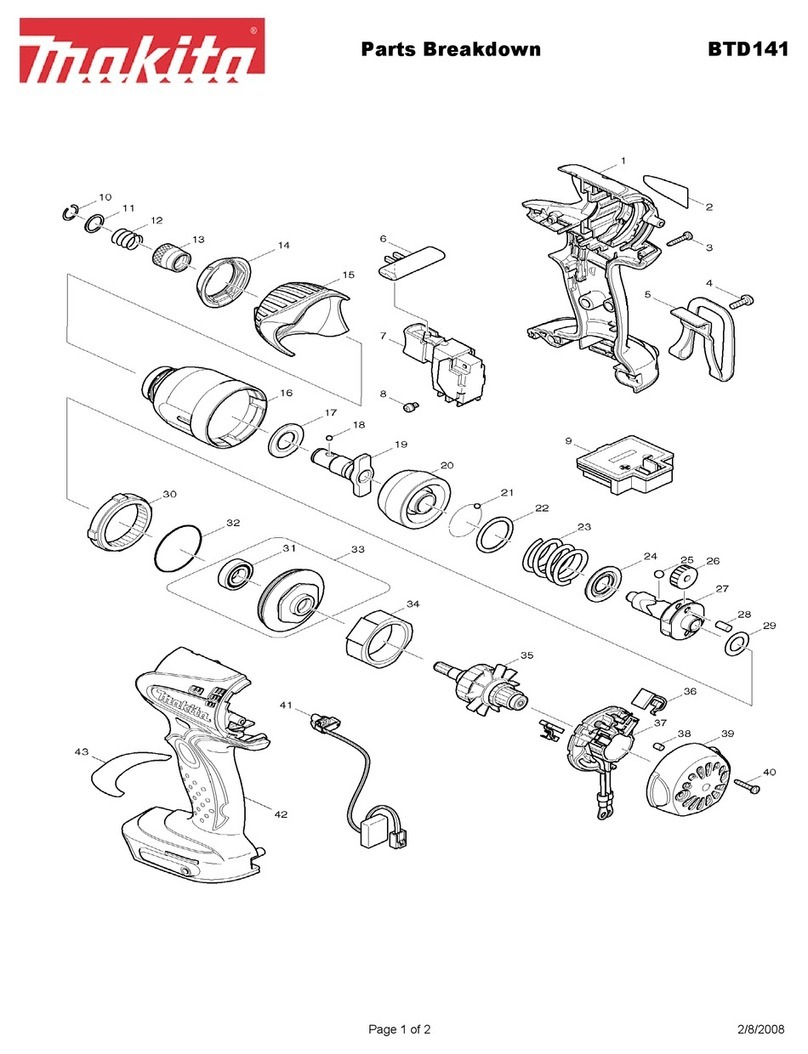 Makita BTD141 Quick start guide