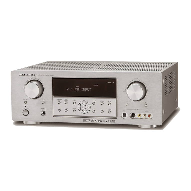 Marantz SR-4001 User manual