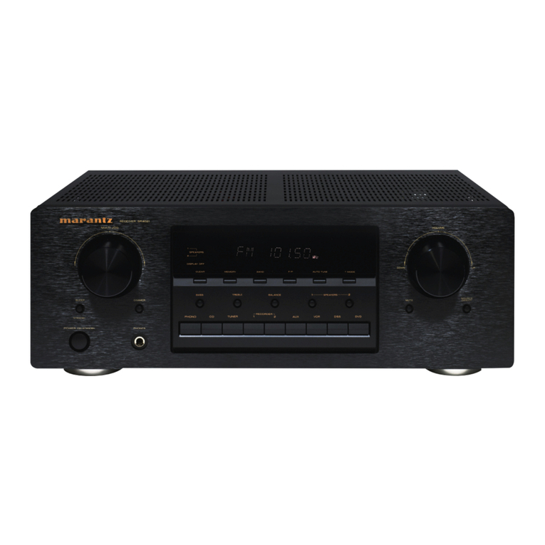 Marantz SR-4021 Specification sheet