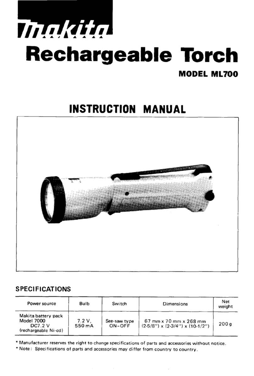 Makita ML700 User manual Makita ML700 User manual