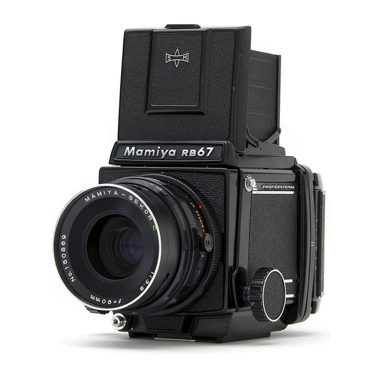 Mamiya RB67 Pro S User manual Mamiya RB67 Pro S User manual