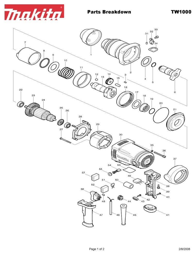 Makita TW1000 Quick start guide Makita TW1000 Quick start guide