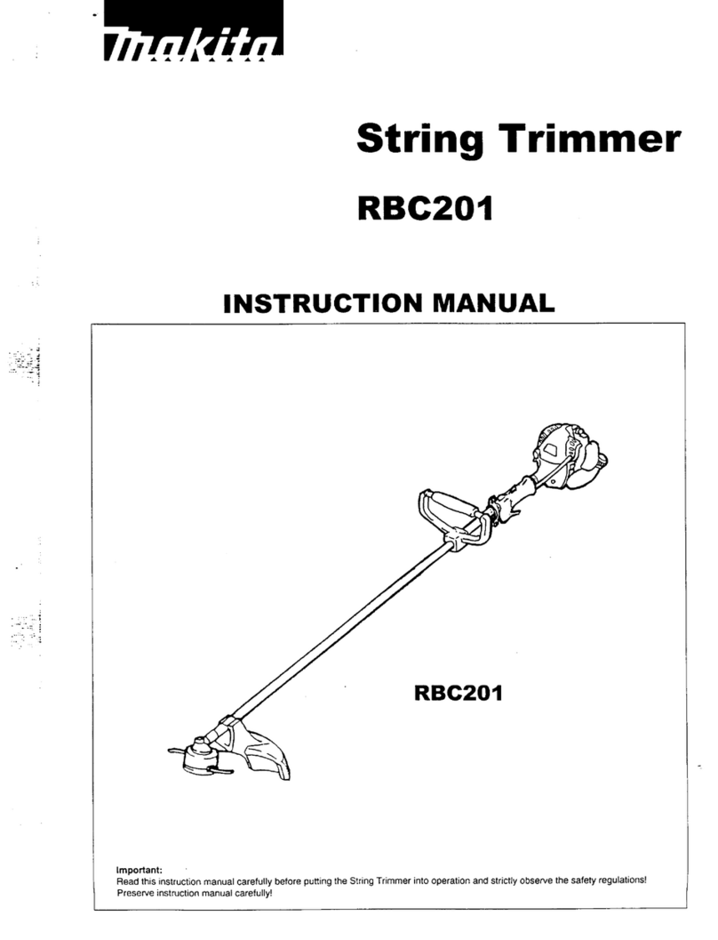 Makita RBC201 instruction manual
