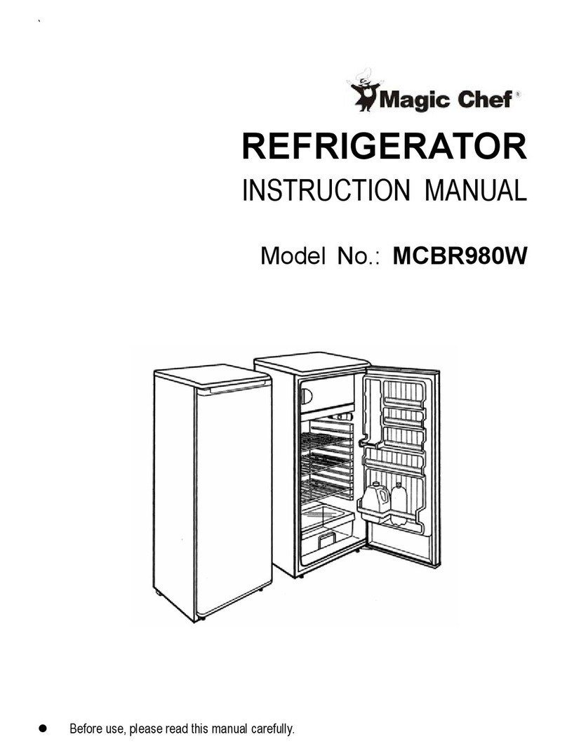 Magic Chef MCBR980W User manual Magic Chef MCBR980W User manual