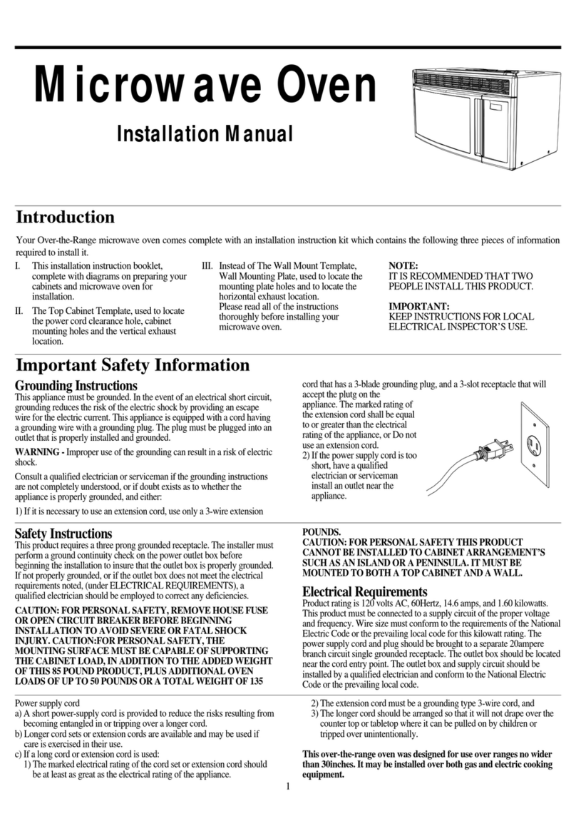 Magic Chef KOT-131UB User manual