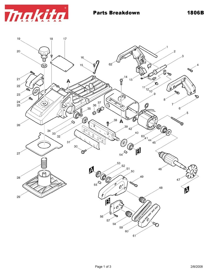 Makita 1806B Quick start guide