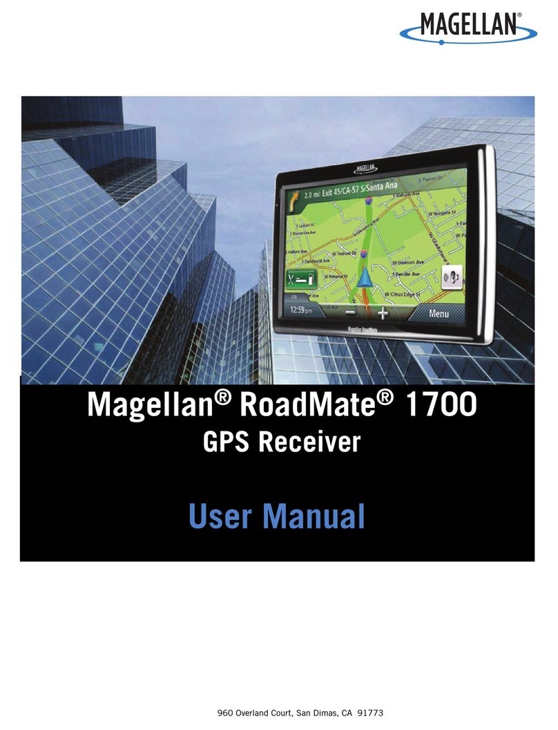 Magellan RoadMate 1700 - Automotive GPS Receiver User manual
