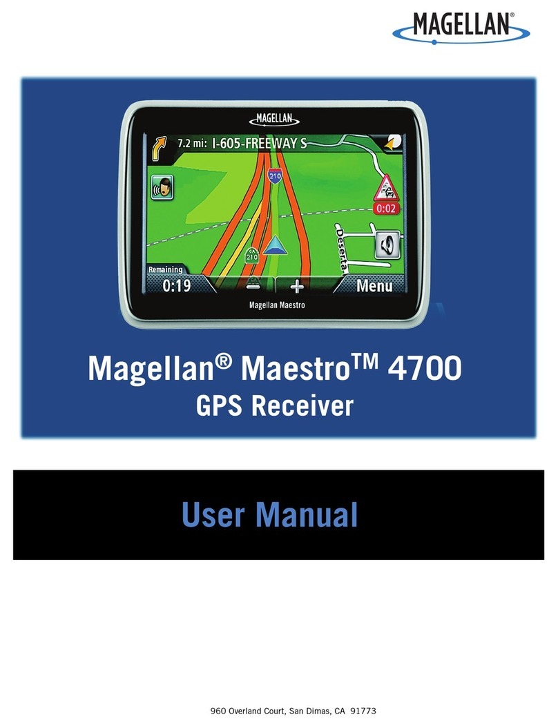 Magellan Maestro 4700 - Automotive GPS Receiver user manual Magellan Maestro 4700 - Automotive GPS Receiver user manual