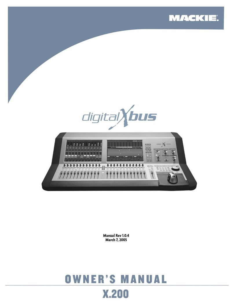Mackie X.200 user guide