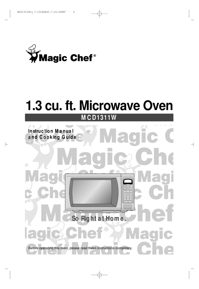 Magic Chef D1311 Use and care manual