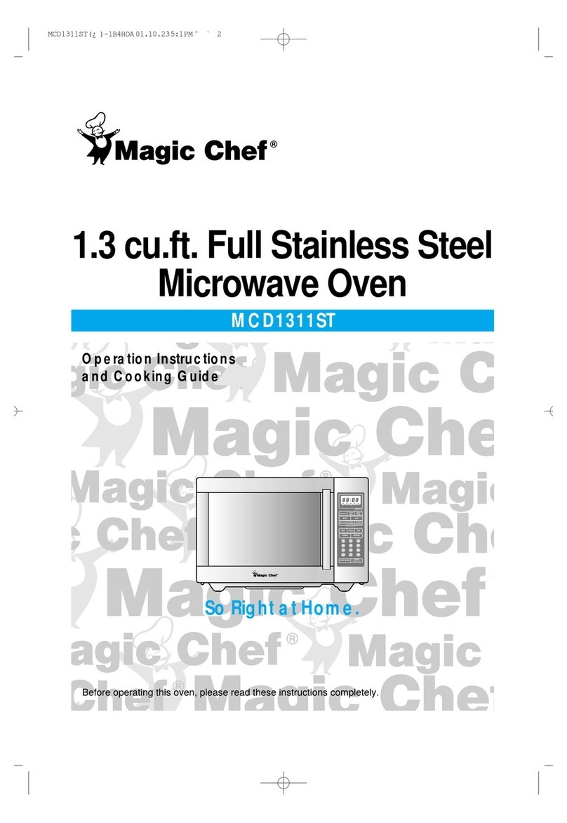Magic Chef D1311 Use and care manual