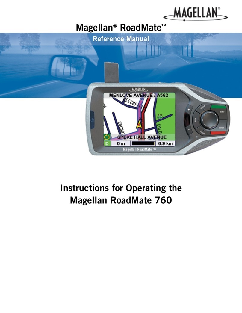 Magellan RoadMate 760 - Automotive GPS Receiver Reference manual