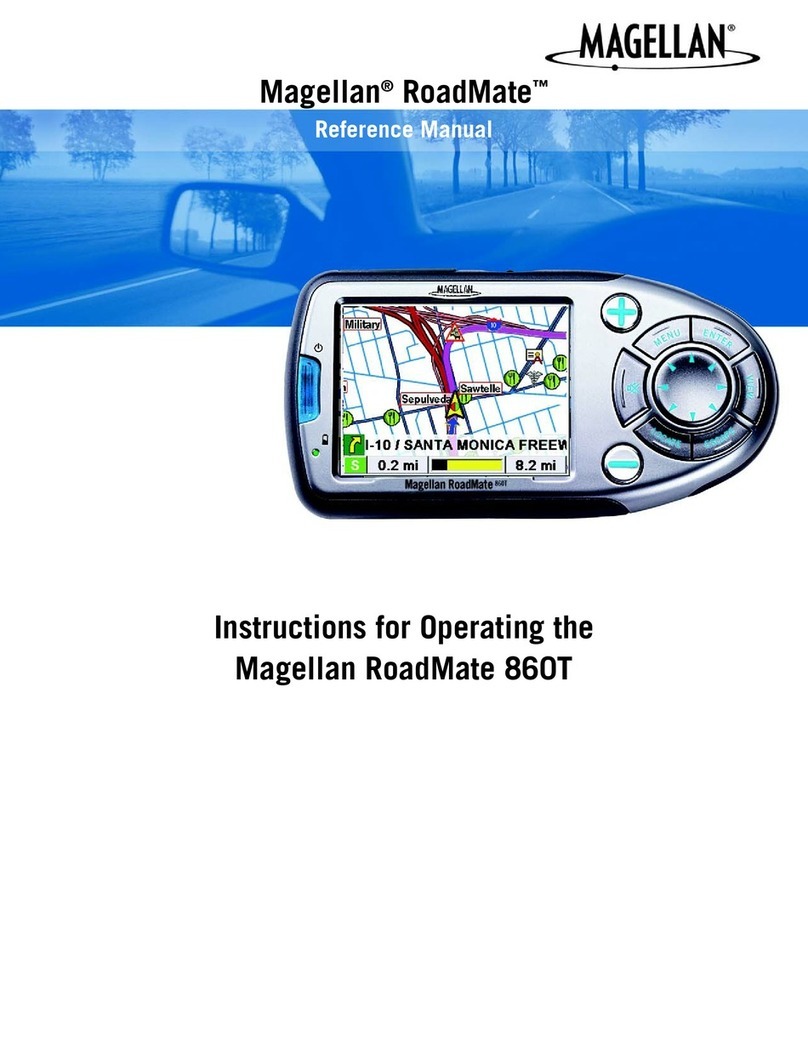Magellan RoadMate 860T Reference manual
