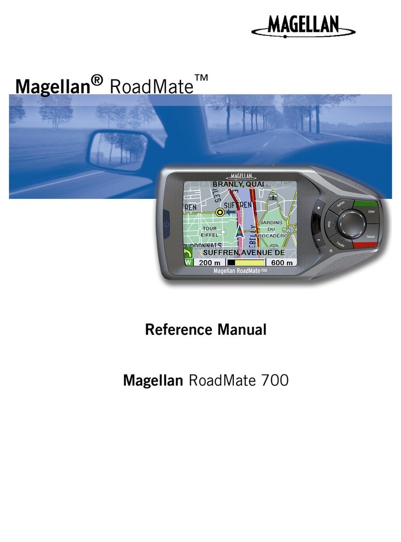 Magellan RoadMate 700 - Automotive GPS Receiver Reference manual