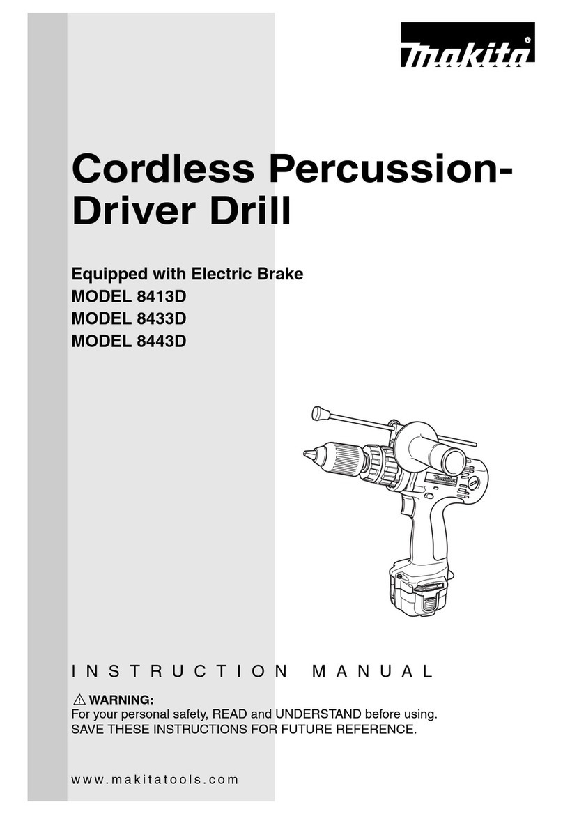 Makita 8413D User manual