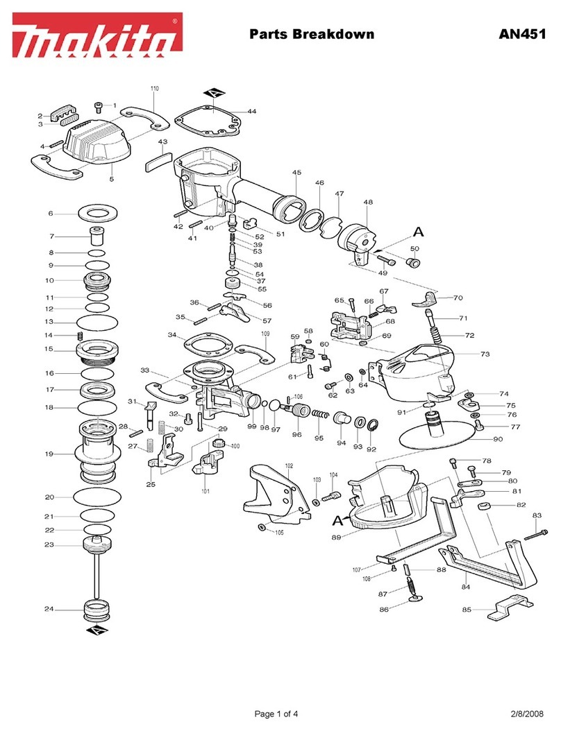 Makita AN451 Quick start guide