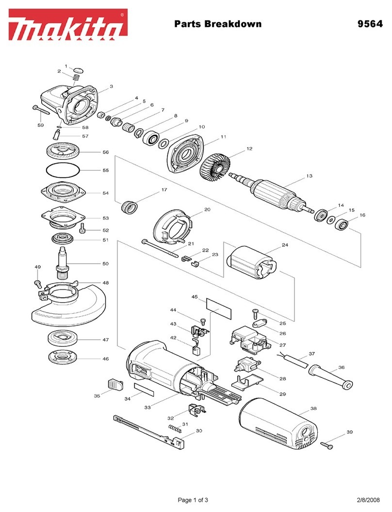 Makita 9564 Quick start guide