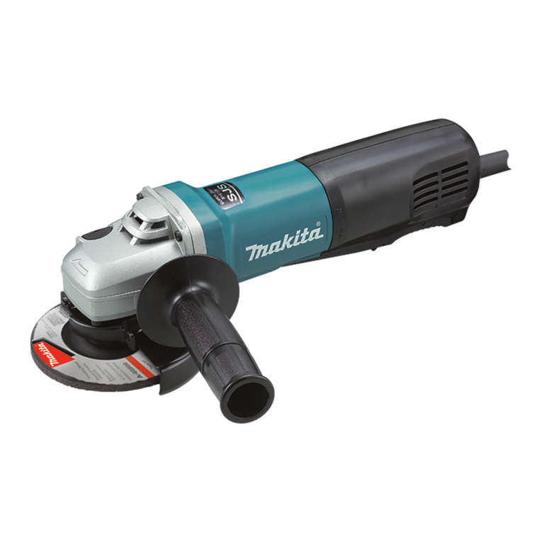 Makita 9564PC Quick start guide Makita 9564PC Quick start guide