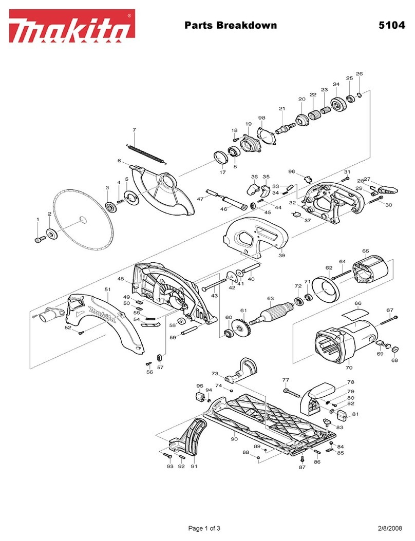 Makita 5104 Quick start guide Makita 5104 Quick start guide