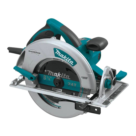 Makita 5008MGA Parts Breakdown