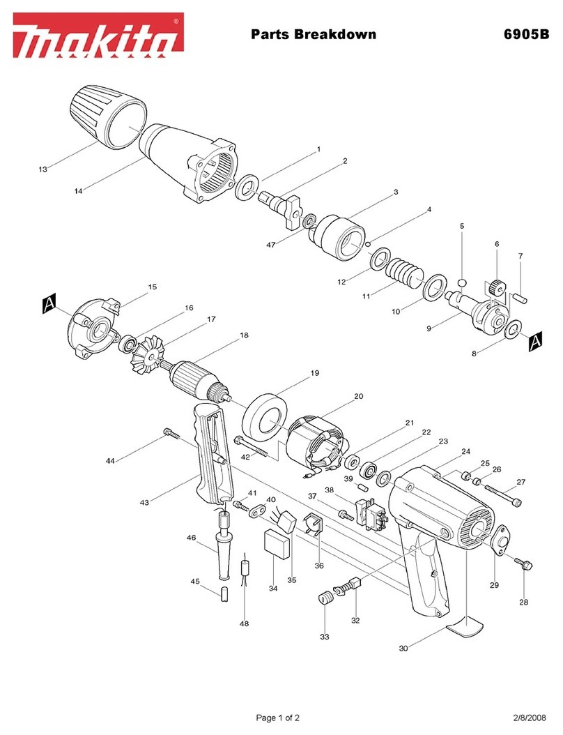 Makita 6905B Quick start guide Makita 6905B Quick start guide