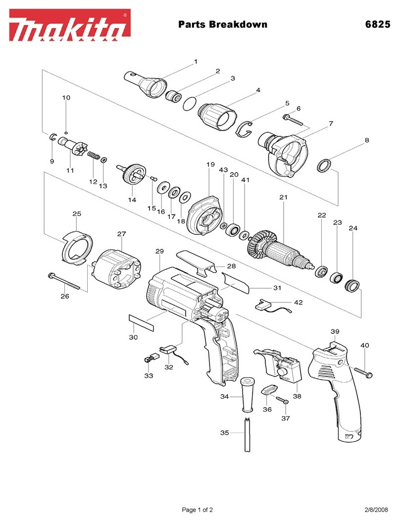 Makita 6825 Quick start guide Makita 6825 Quick start guide