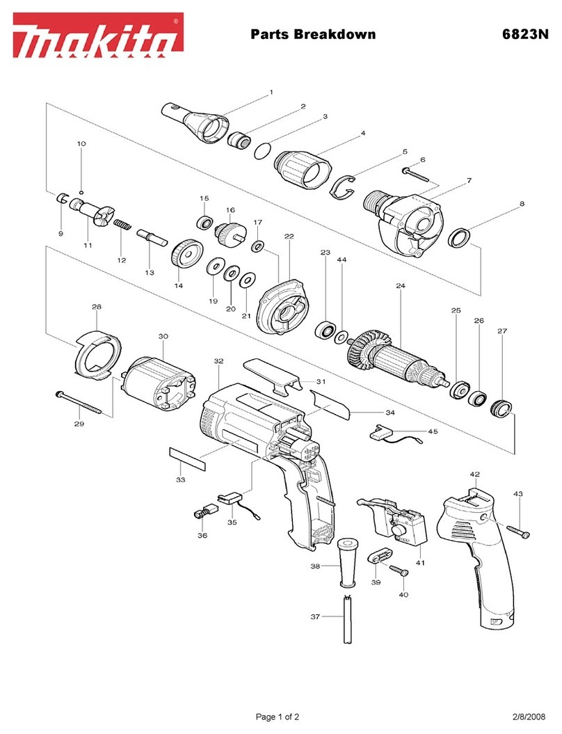 Makita 6823N Quick start guide