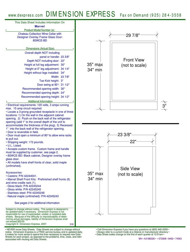 Marvel 8SWCE-BD datasheet