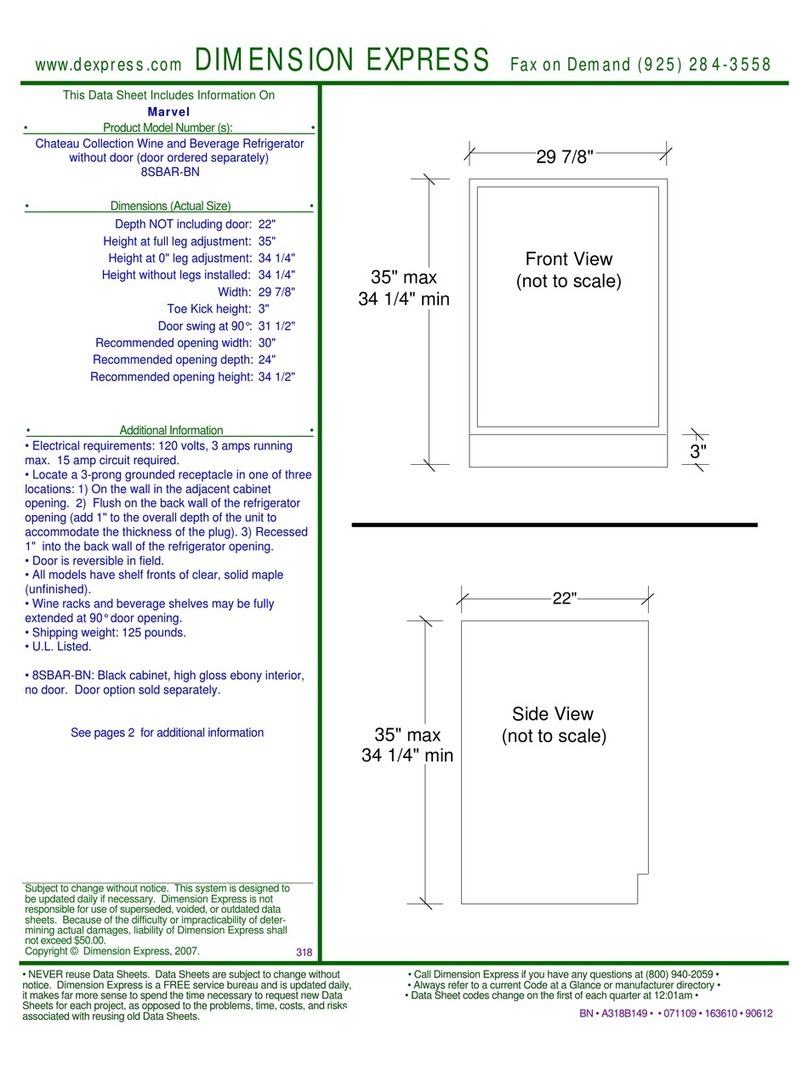 Marvel 8SBAR-BN datasheet
