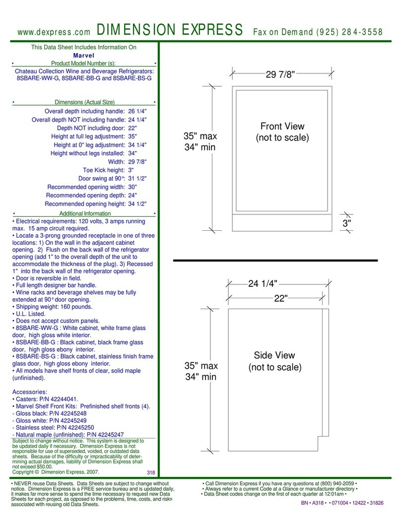Marvel 8SBARE-BB-G datasheet