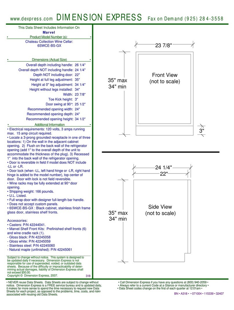 Marvel 6SWCE-BS-GX datasheet