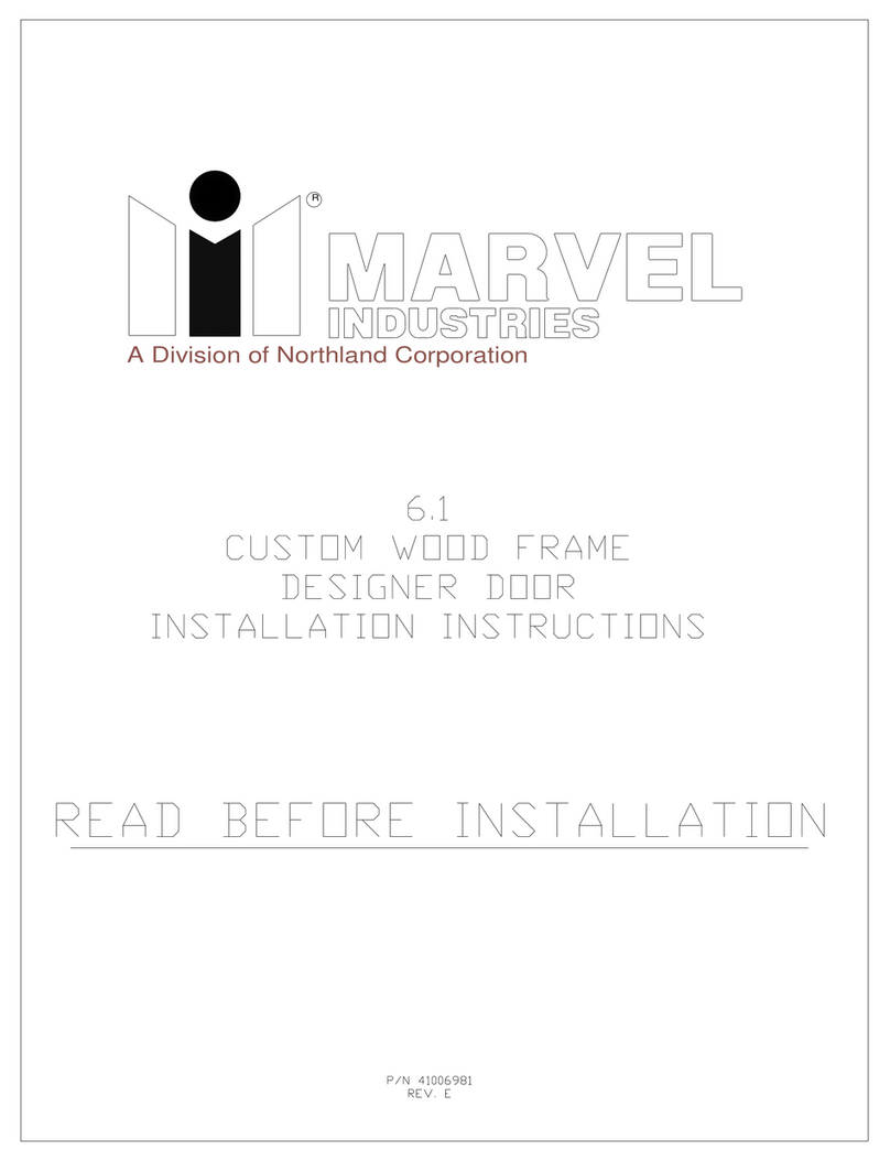 Marvel 6SWCE-BB-G installation instructions Marvel 6SWCE-BB-G installation instructions