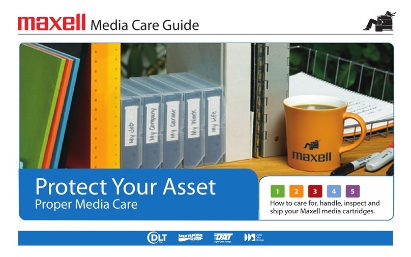 Maxell DAT 160 80GB user guide