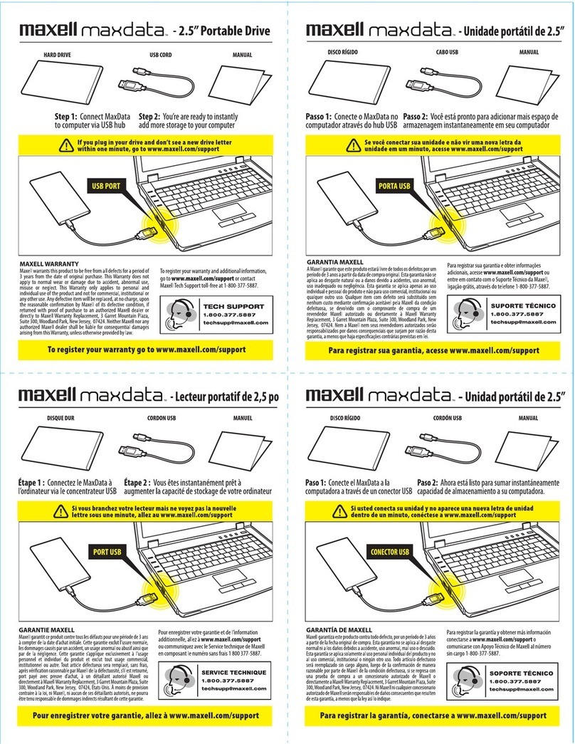 Maxell 261288 user guide