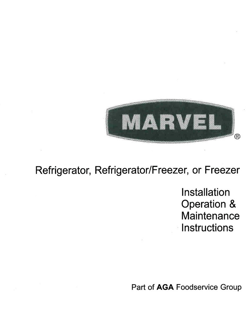 Marvel 6ADA-BB Installation, operation & maintenance instructions