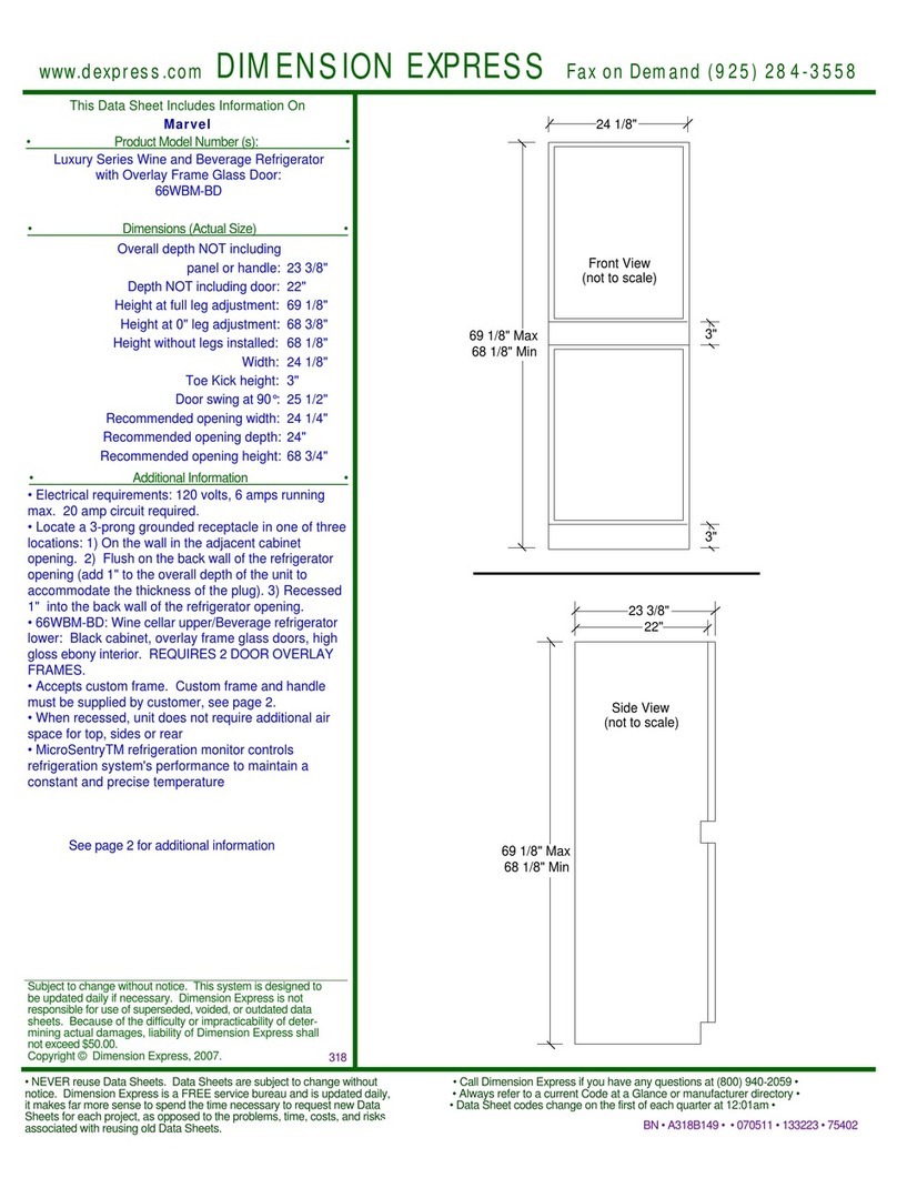 Marvel 66WBM-BD datasheet