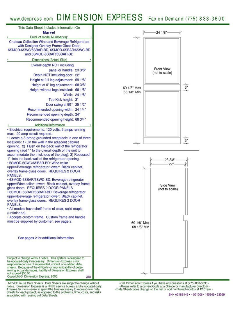 Marvel 6SMOD-6SBAR/6SBAR-BD datasheet