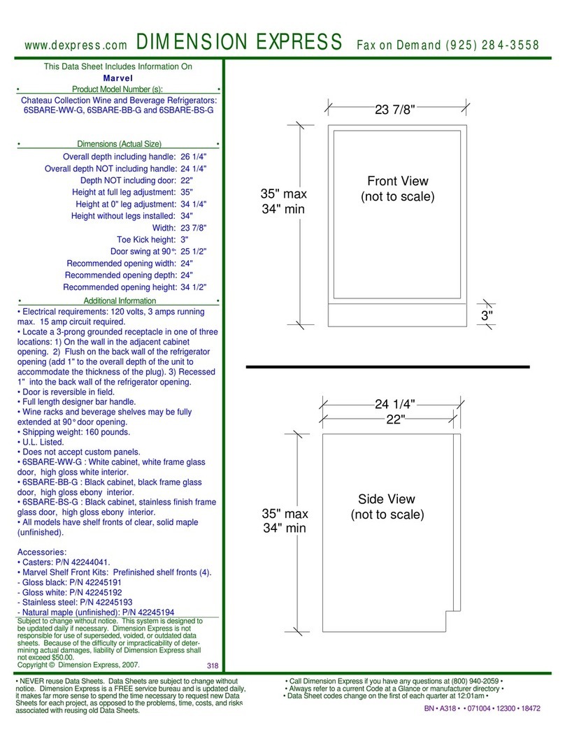 Marvel 6SBARE-BB-G datasheet