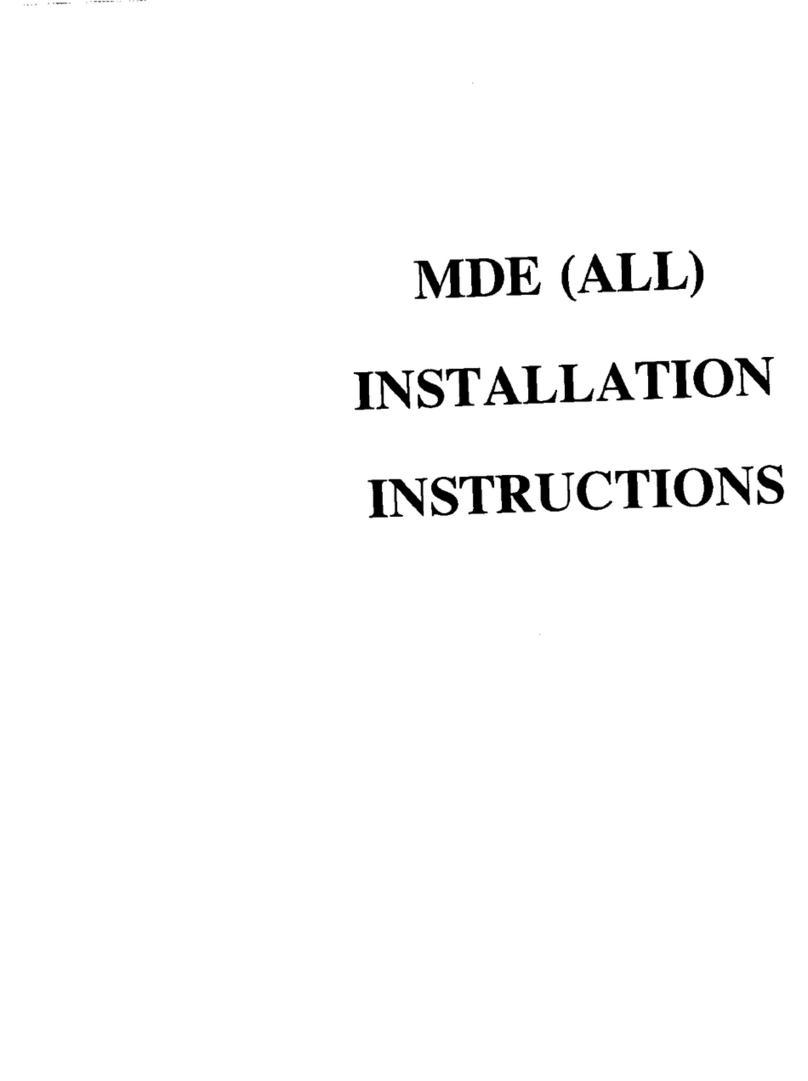 Maytag MDE2600AYW installation instructions
