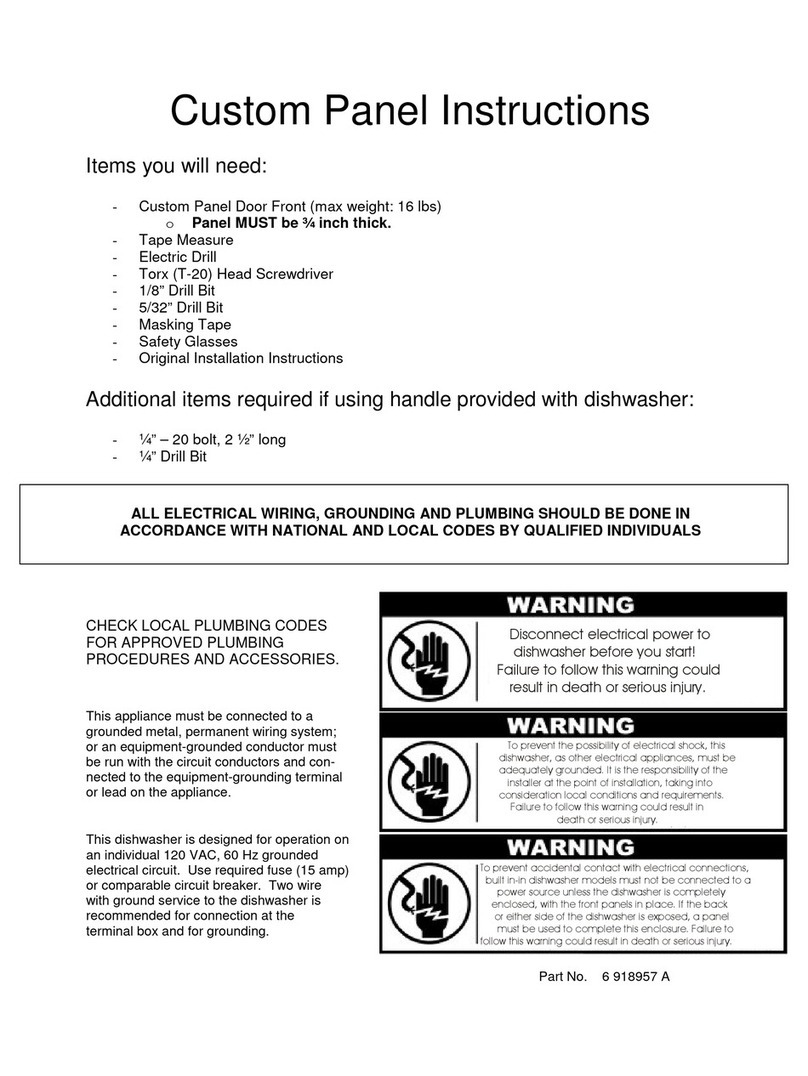 Maytag Jetclean II MDB8951AWW User manual