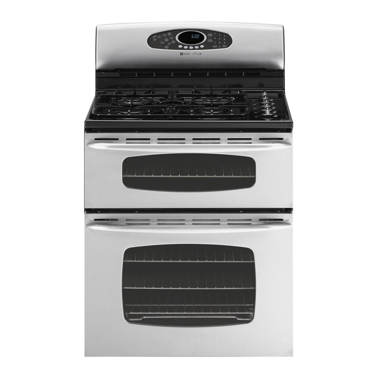 Maytag Gemini MGR6875ADS User manual