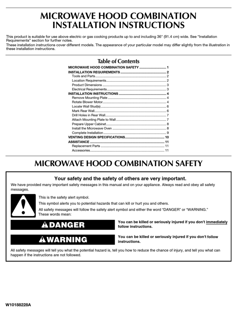 Maytag MMV1163D User manual